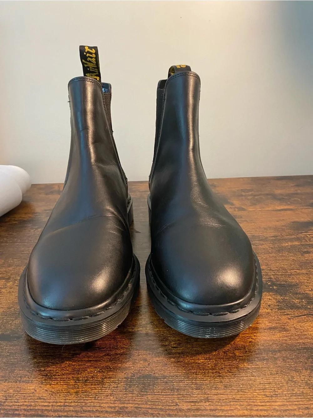 Dr. Martens Black Leather Graeme Chukka Boots